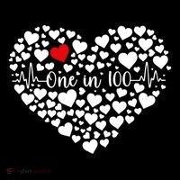 One In 100 Chd Congenital Heart Disease Awareness Gift Coffee Mug thumb 5