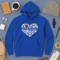 One In 100 Chd Congenital Heart Disease Awareness Gift Hoodie thumb 3
