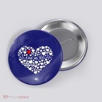 One In 100 Chd Congenital Heart Disease Awareness Gift Button thumb 0