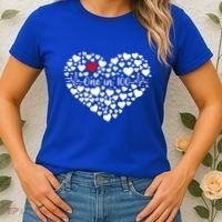 One In 100 Chd Congenital Heart Disease Awareness Gift Women's T-Shirt thumb 2