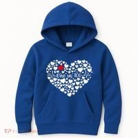 One In 100 Chd Congenital Heart Disease Awareness Gift Kids Hoodie thumb 0