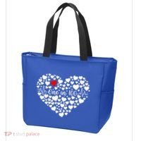 One In 100 Chd Congenital Heart Disease Awareness Gift Tote Bag thumb 3