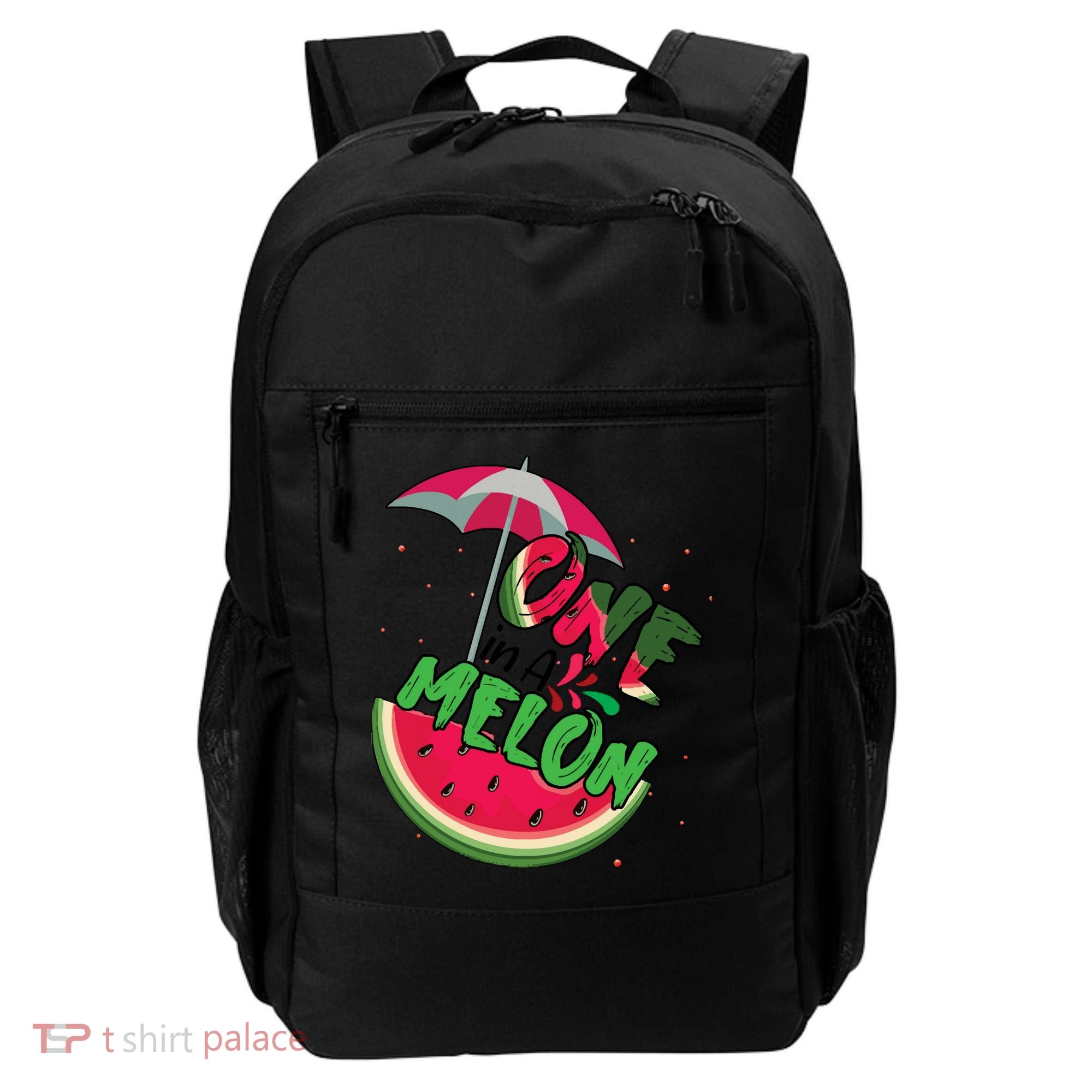 One In A Melon Adorable Cute Fun Summer Watermelon Gift Tee Backpack