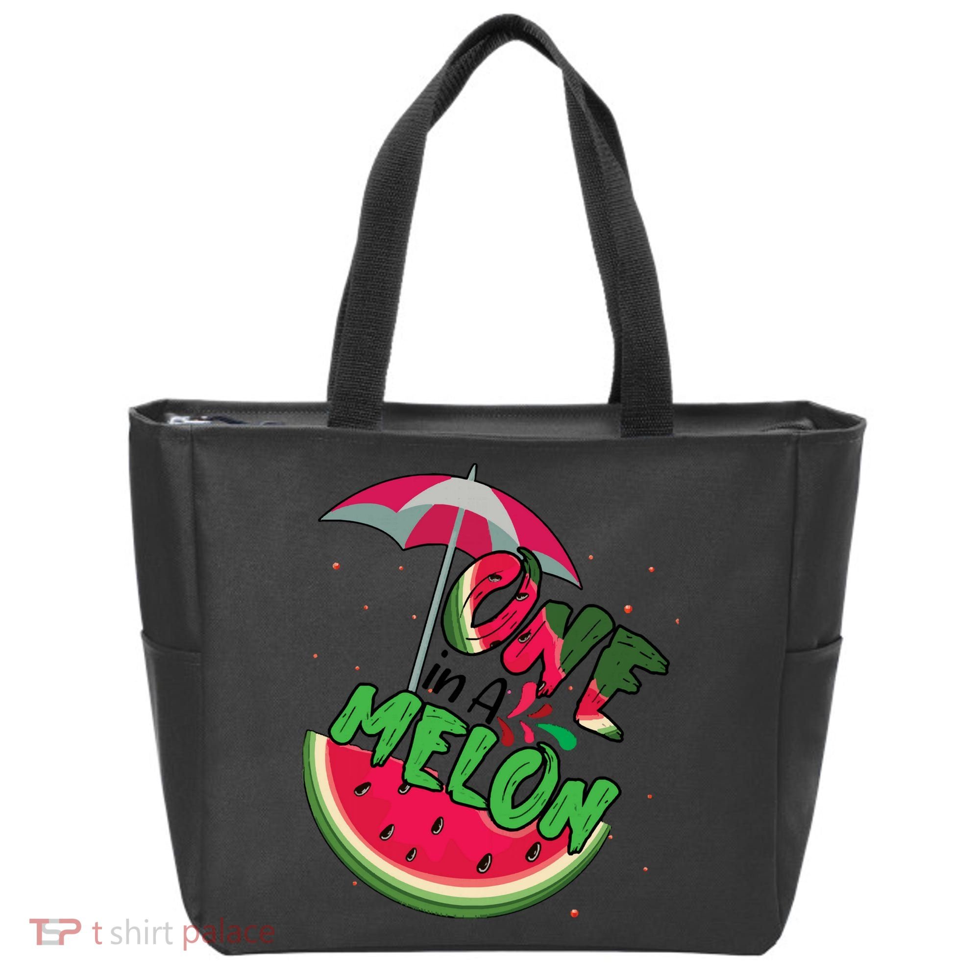 One In A Melon Adorable Cute Fun Summer Watermelon Gift Tee Tote Bag