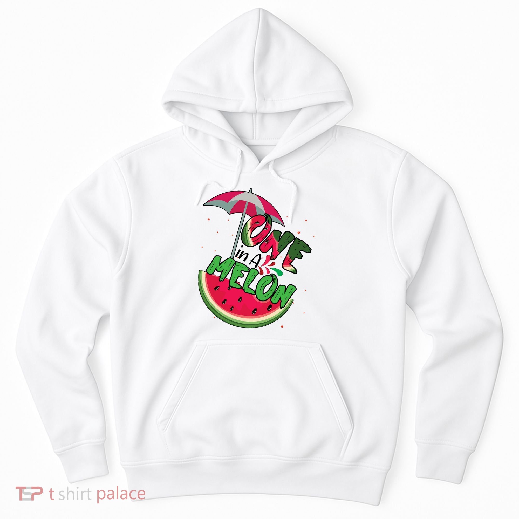 One In A Melon Adorable Cute Fun Summer Watermelon Gift Tee Hoodie