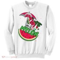One In A Melon Adorable Cute Fun Summer Watermelon Gift Tee Sweatshirt thumb 0