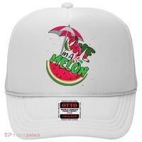One In A Melon Adorable Cute Fun Summer Watermelon Gift Tee Hat thumb 0