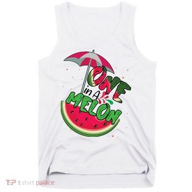 One In A Melon Adorable Cute Fun Summer Watermelon Gift Tee Tank Top