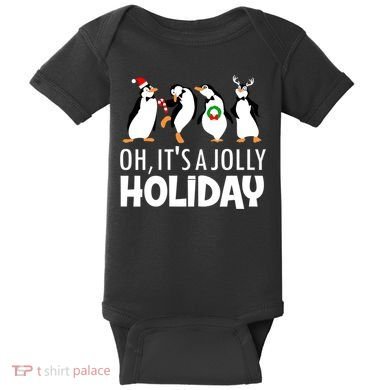 Oh, It's A Jolly Holiday Classic Baby Bodysuit