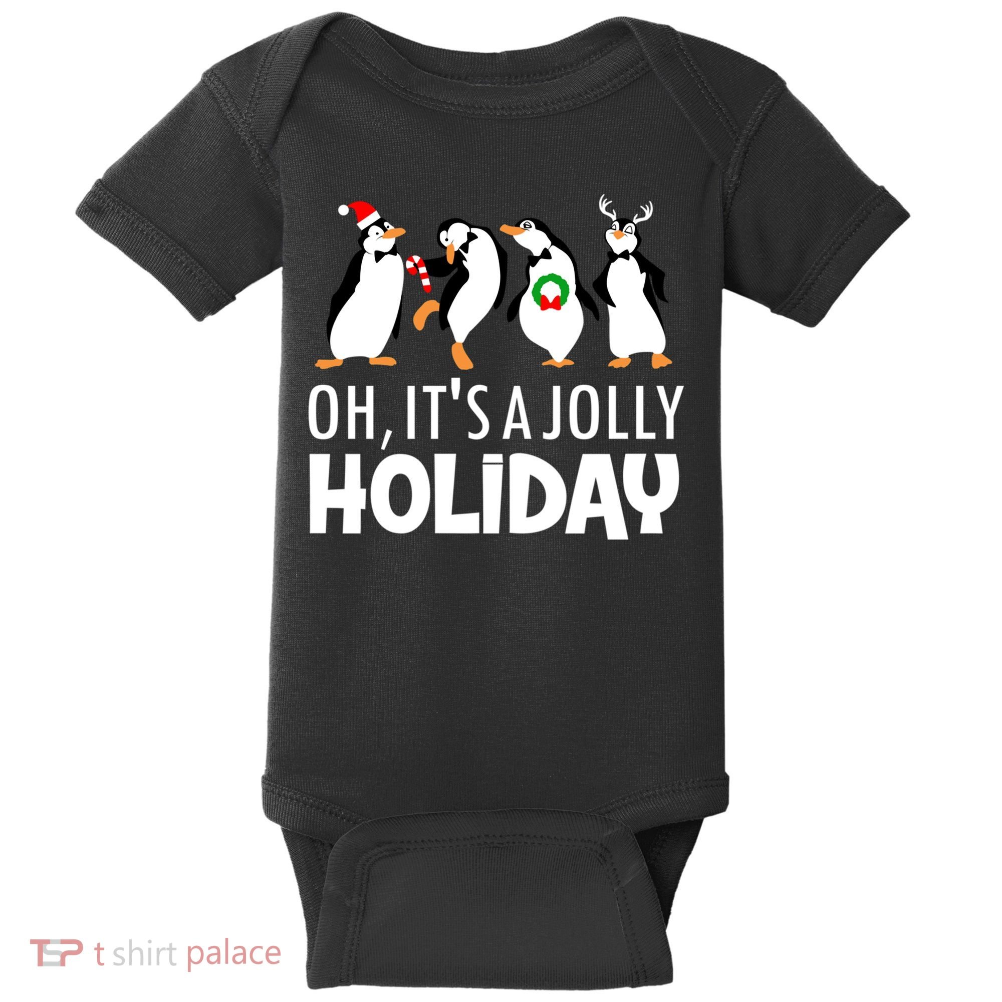 Oh, It's A Jolly Holiday Classic Baby Bodysuit