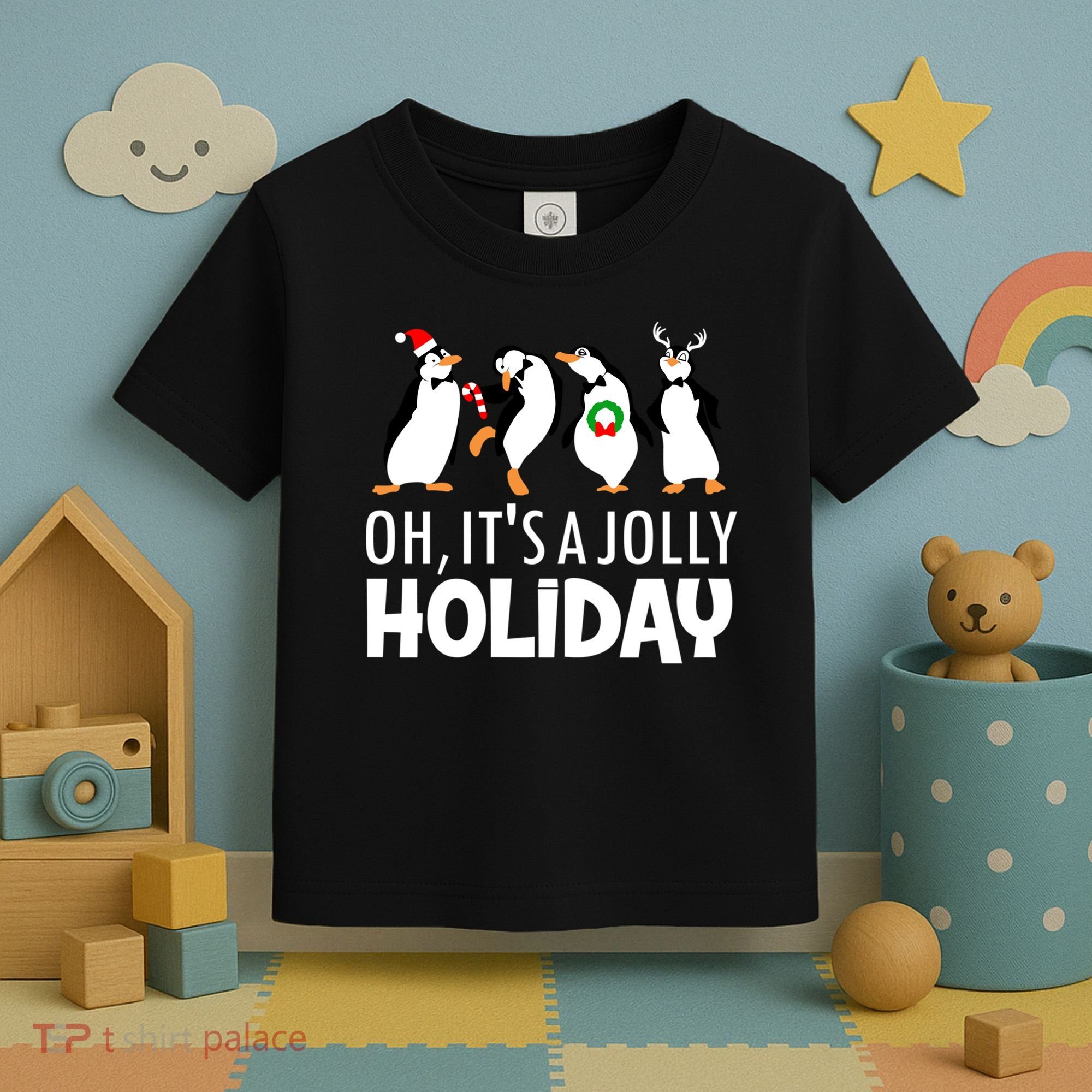 Oh, It's A Jolly Holiday Classic Toddler T-Shirt