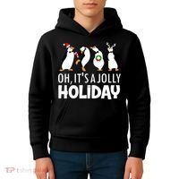 Oh, It's A Jolly Holiday Classic Kids Hoodie thumb 4