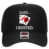 Oops I Busted Blackjack Sexy Queen Of Hearts Hat thumb 0