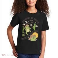 Outside I Be Hootin Inside I Be Hollerins Frog Kids T-Shirt thumb 2