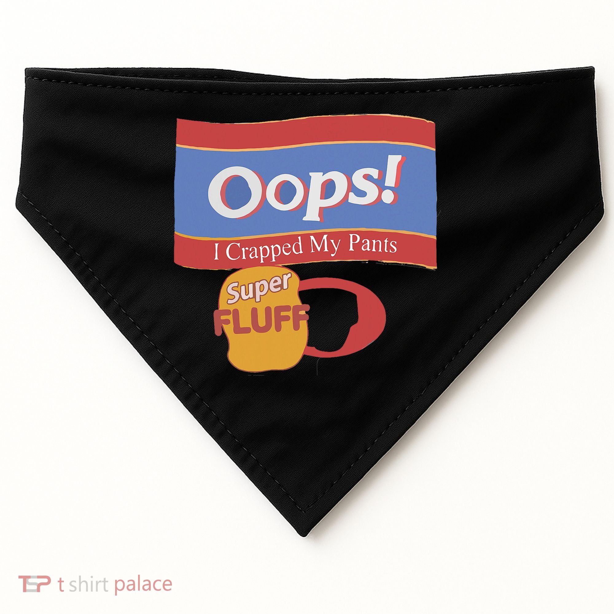Oops I Crapped My Pants USA-Made Doggie Bandana