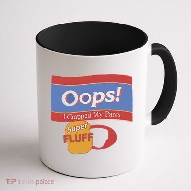 Oops I Crapped My Pants Coffee Mug back