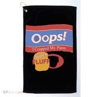 Oops I Crapped My Pants Golf Towel thumb 0