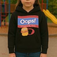 Oops I Crapped My Pants Kids Hoodie thumb 3