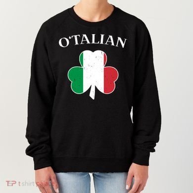 O Italian Clover St Patrick's Day Women's Sweatshirt