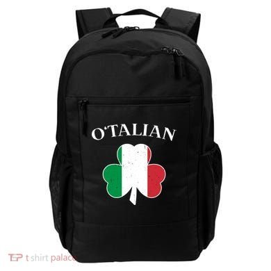 O Italian Clover St Patrick's Day Backpack
