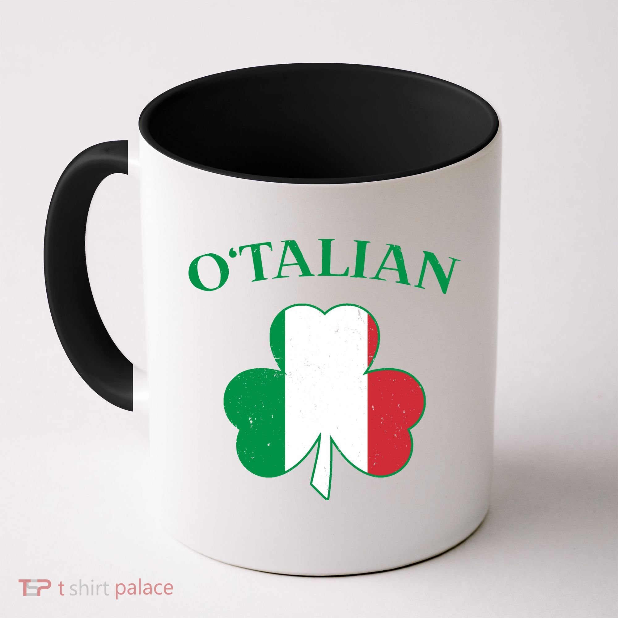 O Italian Clover St Patrick's Day Coffee Mug