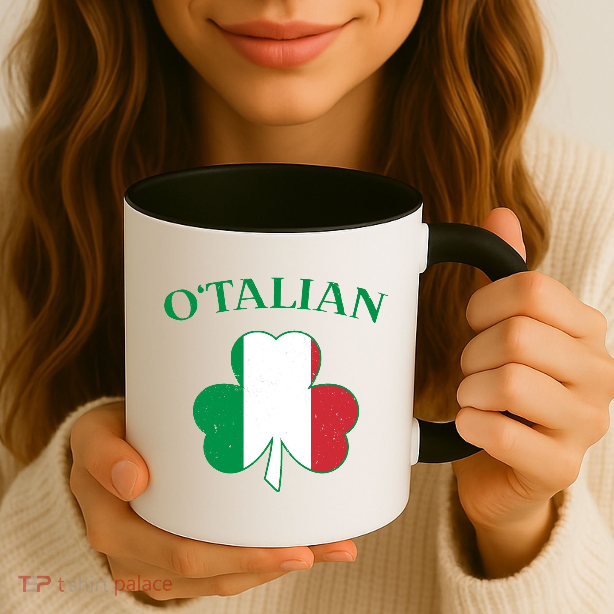O Italian Clover St Patrick's Day Coffee Mug