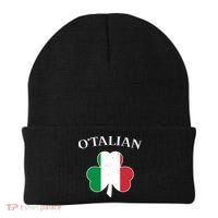 O Italian Clover St Patrick's Day Beanie thumb 0