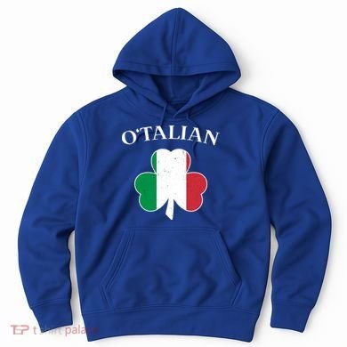 O Italian Clover St Patrick's Day Hoodie
