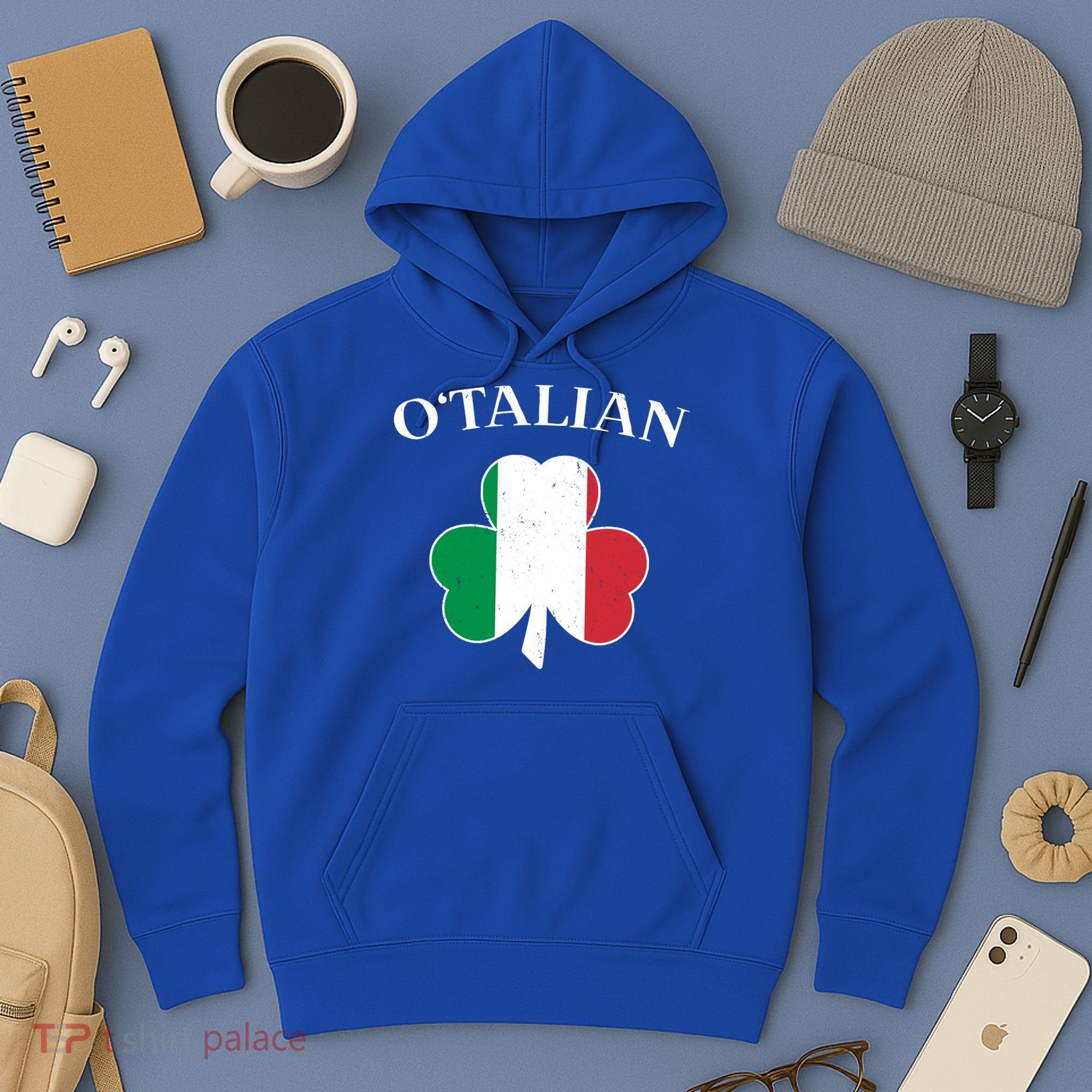 O Italian Clover St Patrick's Day Hoodie