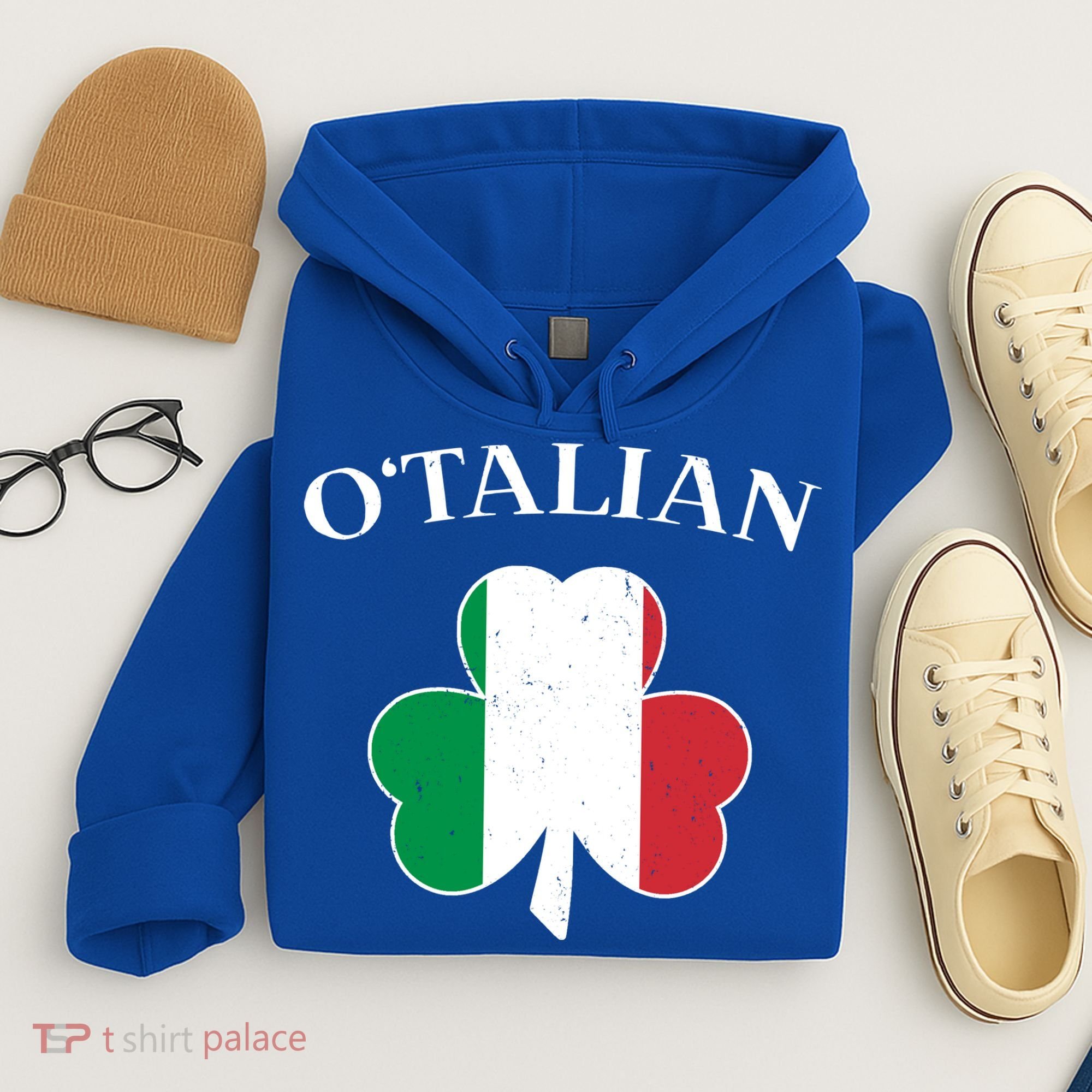 O Italian Clover St Patrick's Day Hoodie