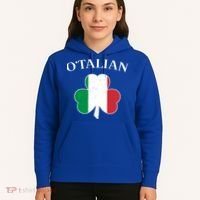 O Italian Clover St Patrick's Day Hoodie thumb 5