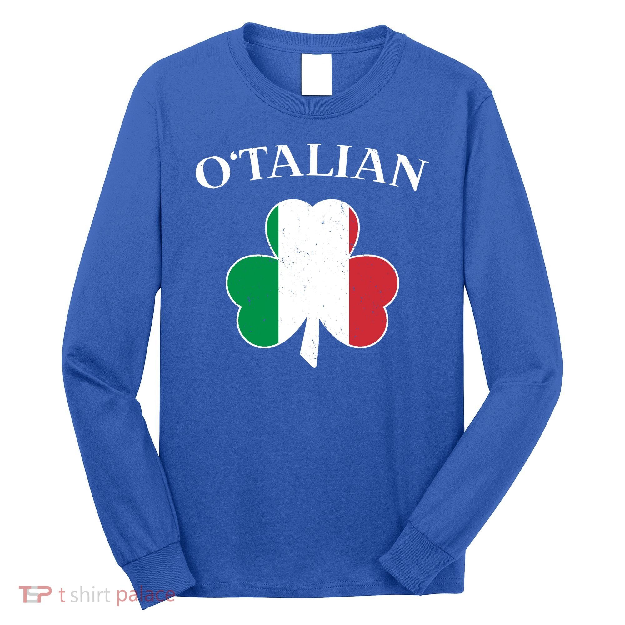 O Italian Clover St Patrick's Day Long Sleeve Shirt