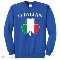 O Italian Clover St Patrick's Day Sweatshirt thumb 0