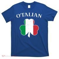 O Italian Clover St Patrick's Day T-Shirt thumb 0