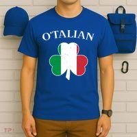 O Italian Clover St Patrick's Day T-Shirt thumb 6