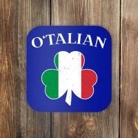 O Italian Clover St Patrick's Day Coaster thumb 0