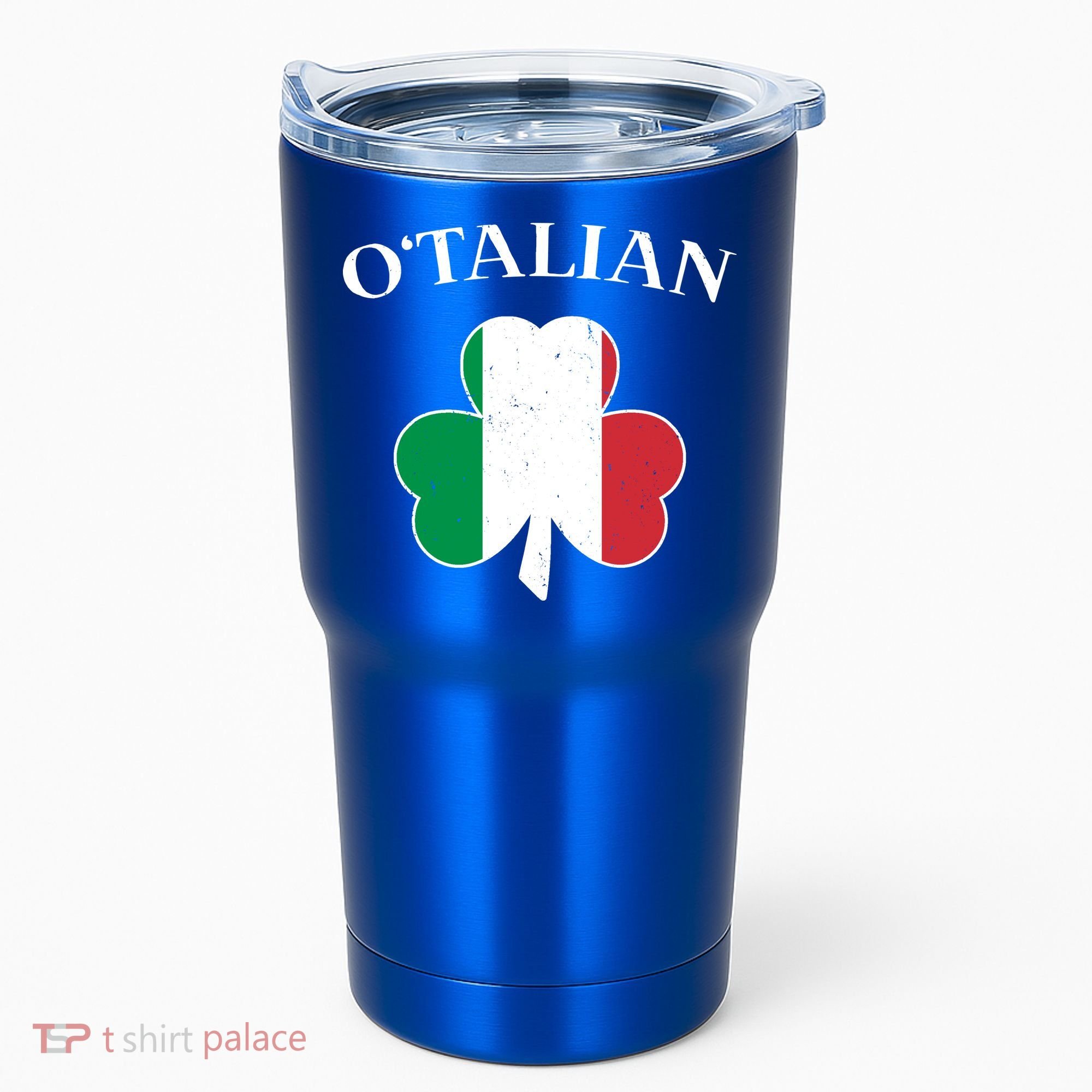 O Italian Clover St Patrick's Day Tumbler