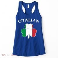 O Italian Clover St Patrick's Day Women's Tank Top thumb 0