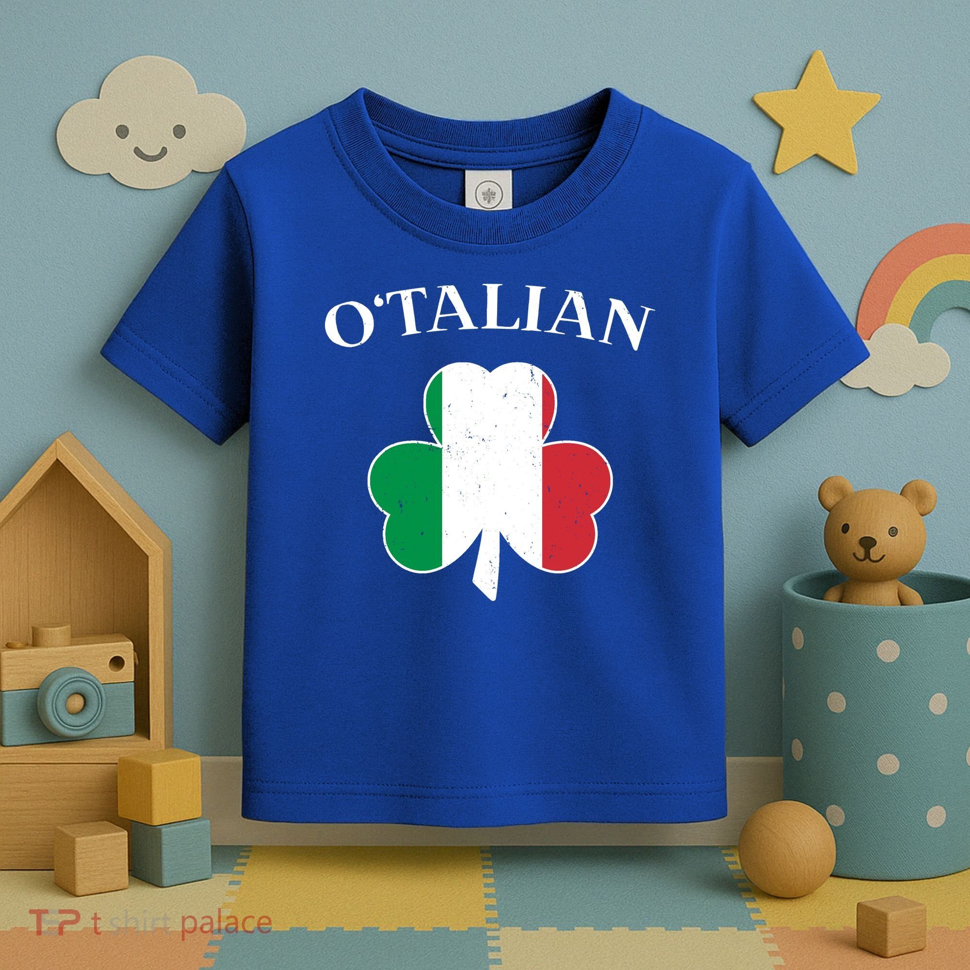 O Italian Clover St Patrick's Day Toddler T-Shirt