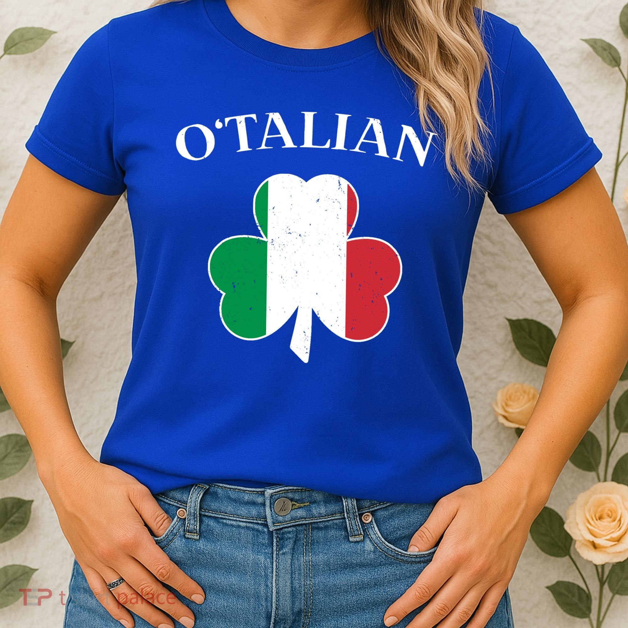 O Italian Clover St Patrick's Day Women's T-Shirt