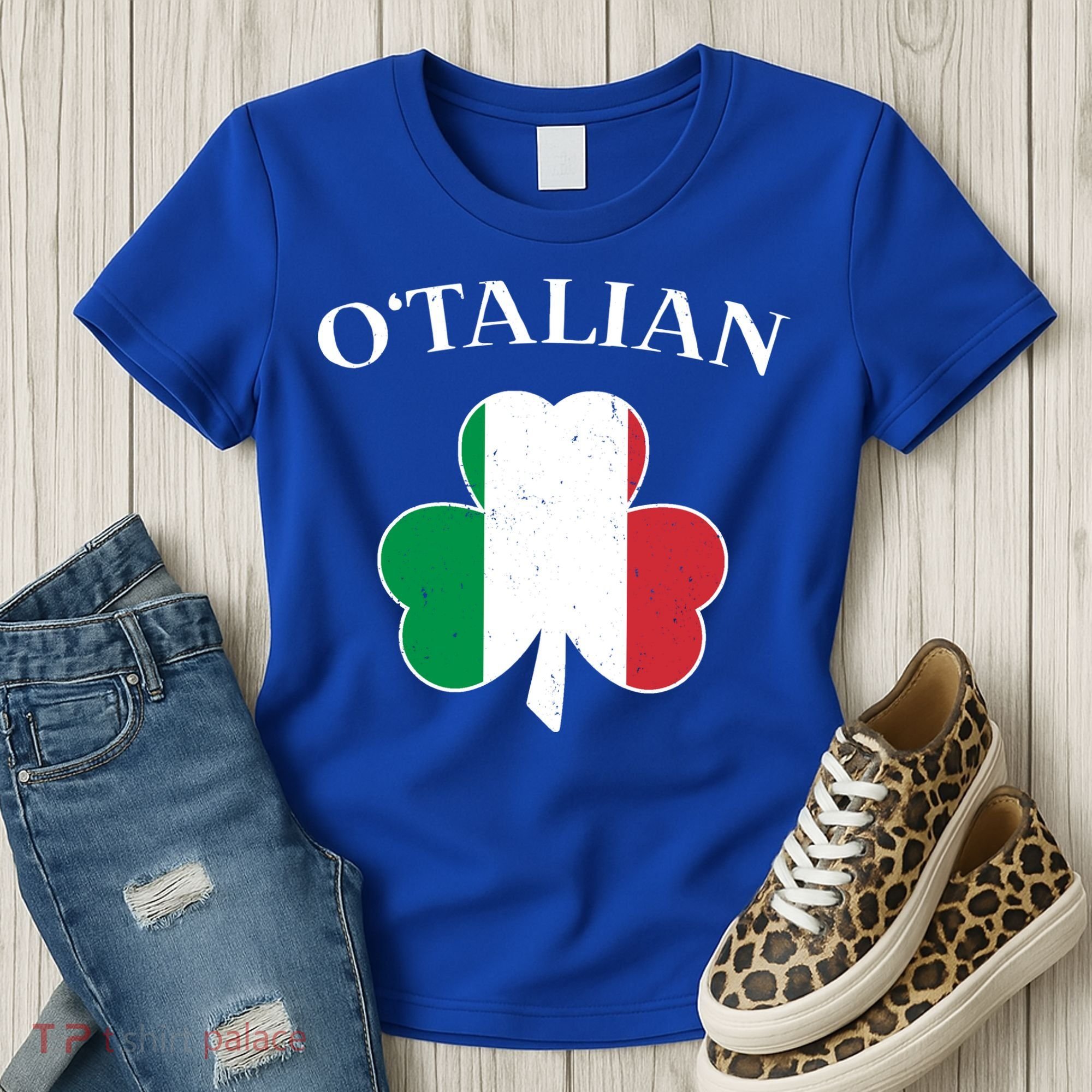 O Italian Clover St Patrick's Day Women's T-Shirt