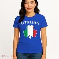 O Italian Clover St Patrick's Day Women's T-Shirt thumb 4
