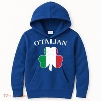 O Italian Clover St Patrick's Day Kids Hoodie thumb 0