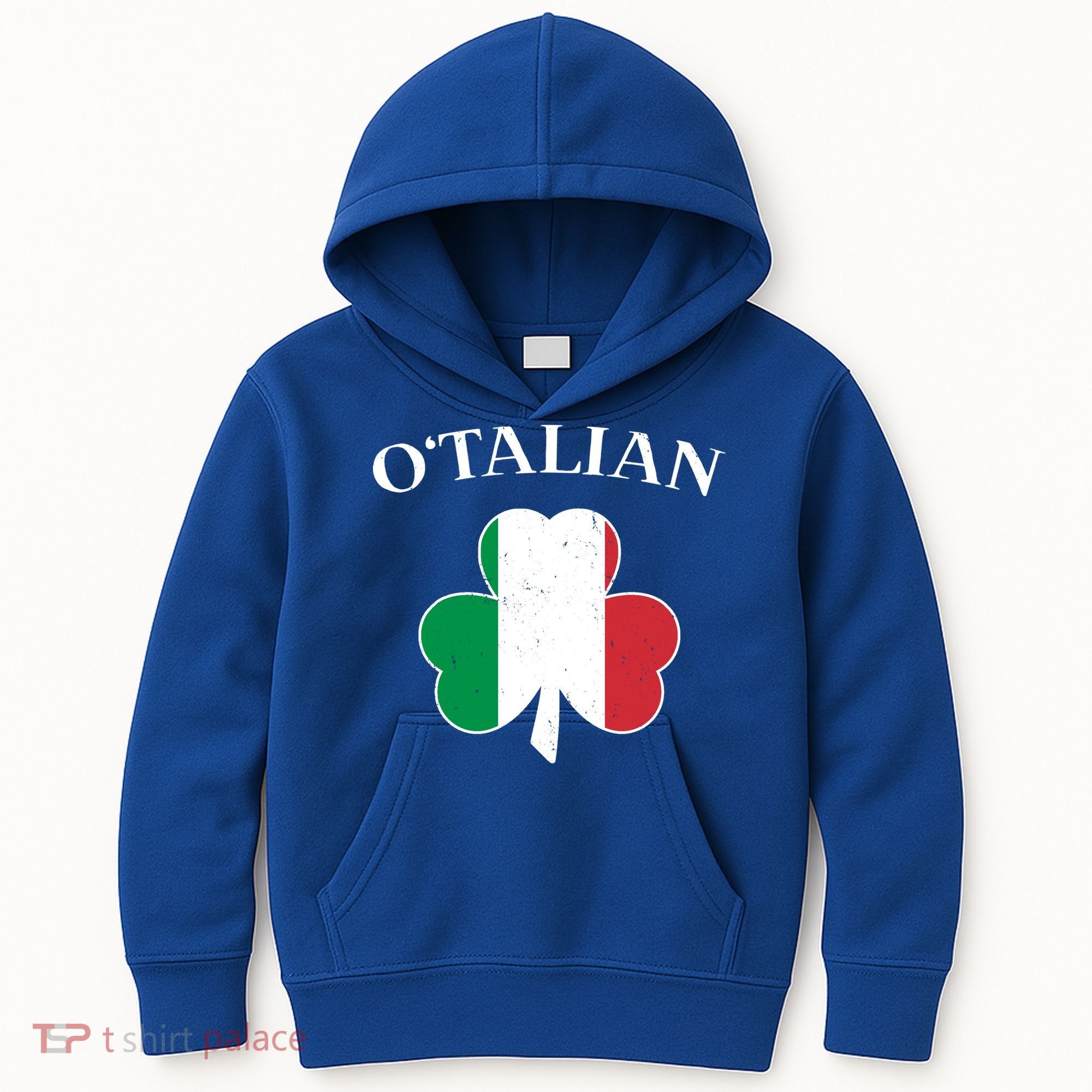 O Italian Clover St Patrick's Day Kids Hoodie