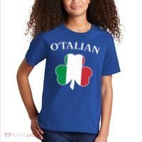 O Italian Clover St Patrick's Day Kids T-Shirt thumb 2