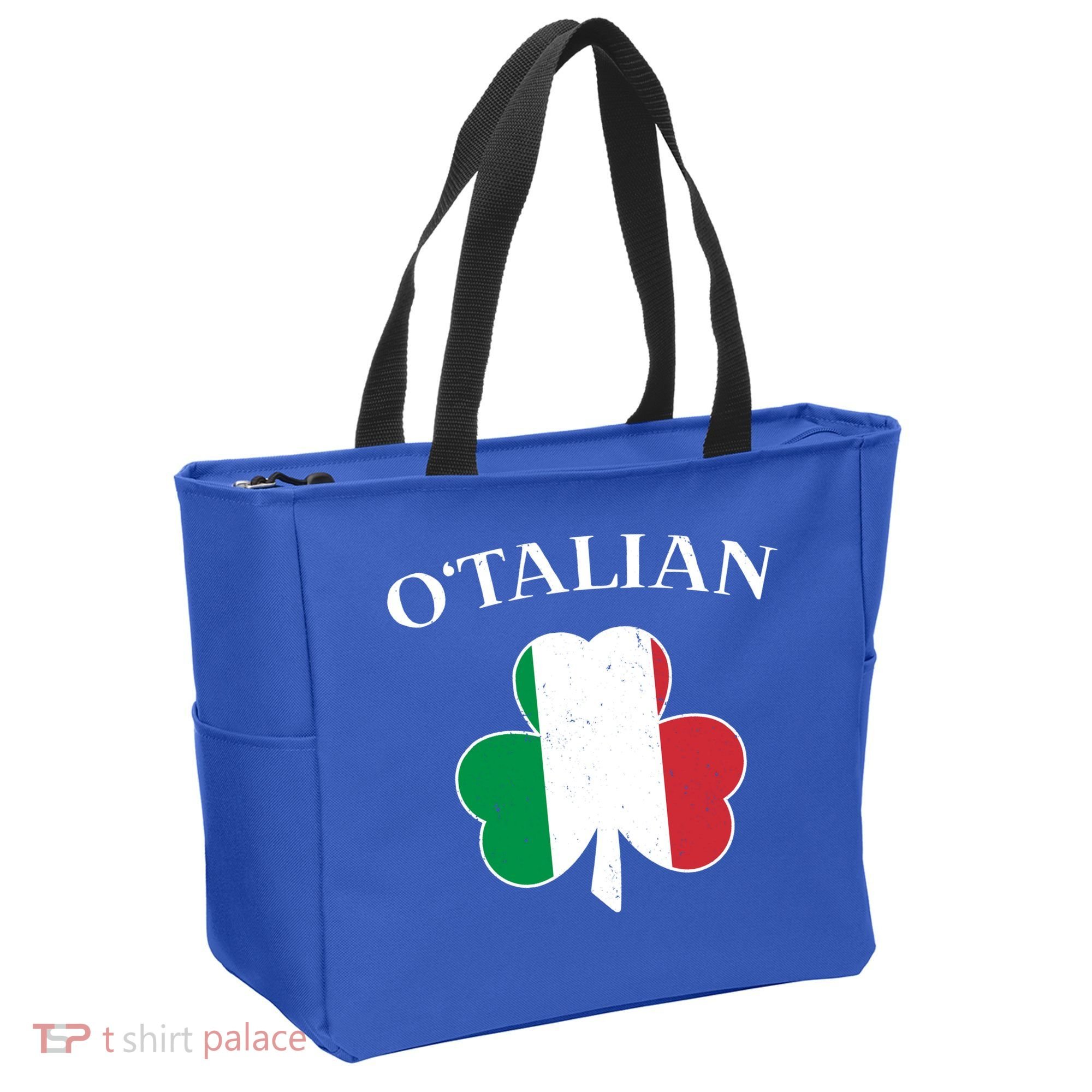 O Italian Clover St Patrick's Day Tote Bag
