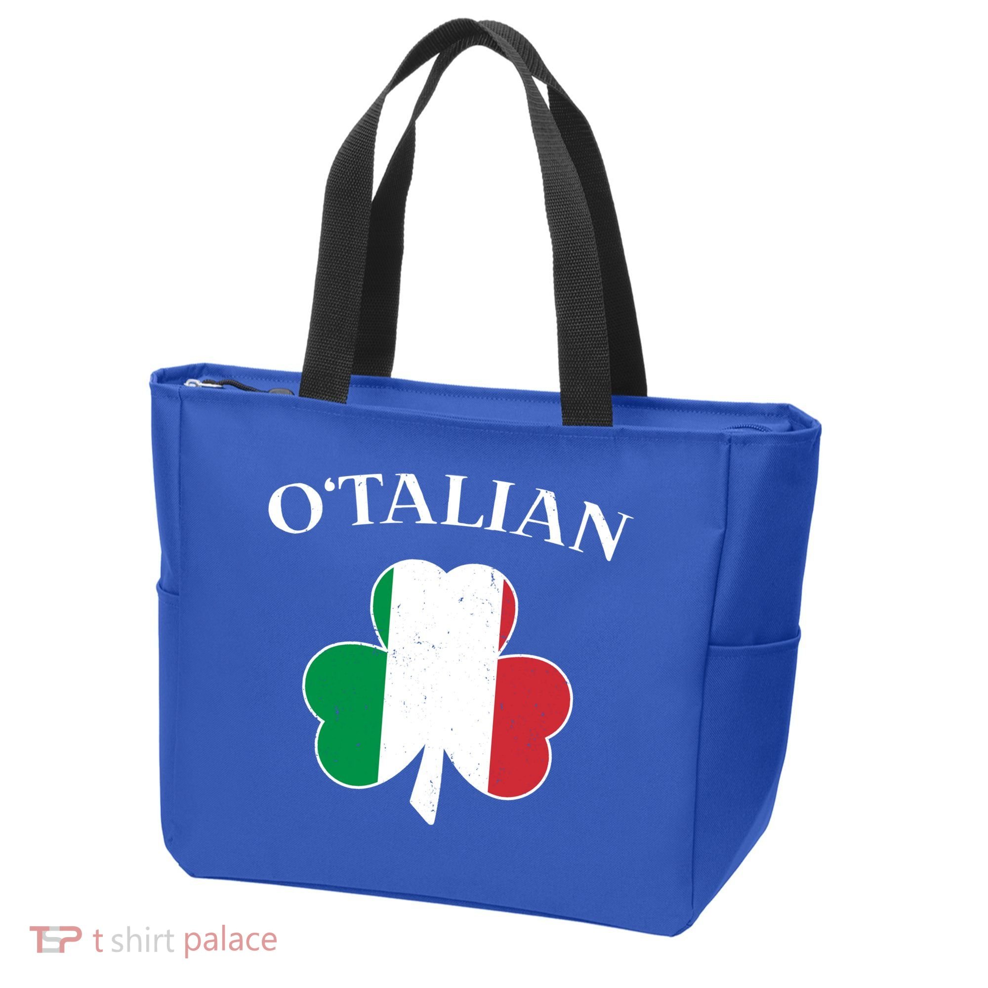 O Italian Clover St Patrick's Day Tote Bag