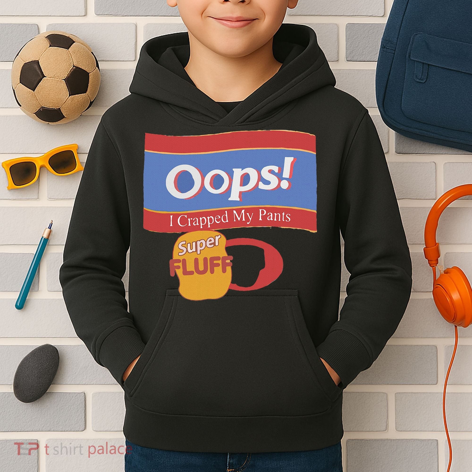 Oops I Crapped My Pants Kids Hoodie