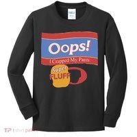 Oops I Crapped My Pants Kids Long Sleeve Shirt thumb 0