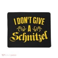 Oktoberfest I Don't Give A Schnitzel German Flag Mousepad thumb 0